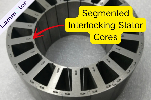 Segmented Interlocking Stator Cores