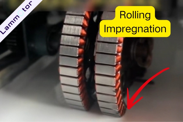 Stator Rolling Impregnation