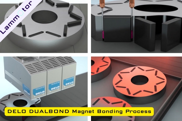 DELO DUALBOND Magnet Bonding Process