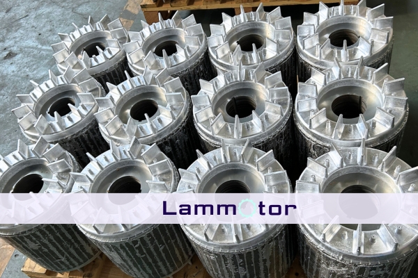 aluminum die cast generator rotor cores
