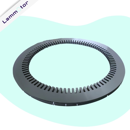 wind power generator stator lamination