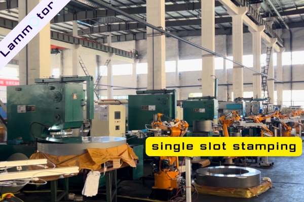 single slot stamping