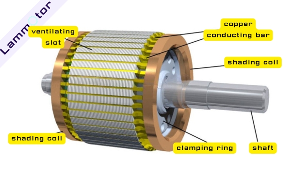 induction motor rotor core