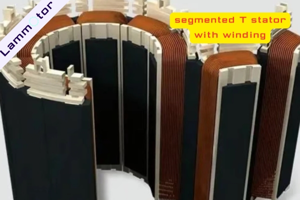 segmented T stator with winding