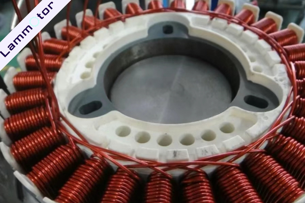 stator with winding