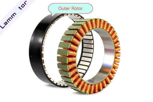 Frameless Torque Motor Outer Rotor