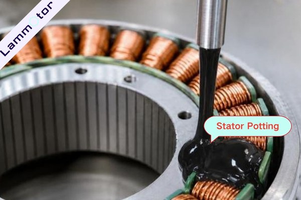Frameless Torque Motor Stator Potting