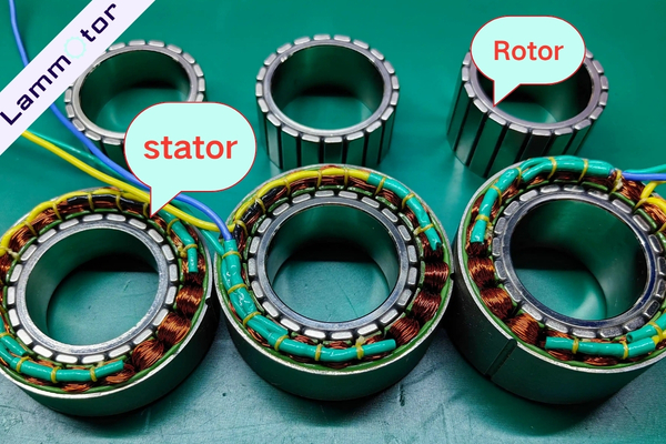 Frameless Torque Motor Stator and Rotor