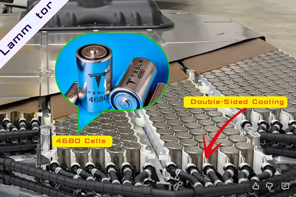 Tesla 4680 Cells and Double-Sided Cooling